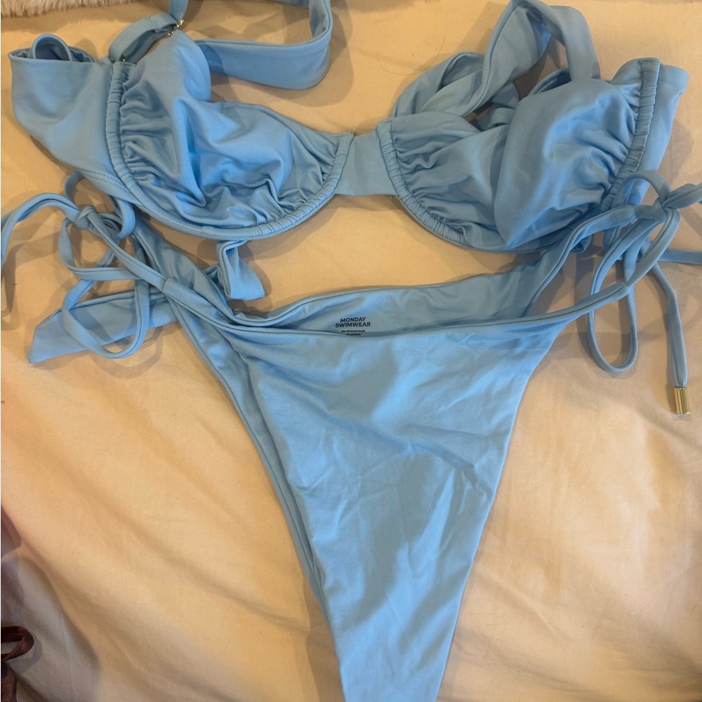 Monday Swimwear Blue Bikini